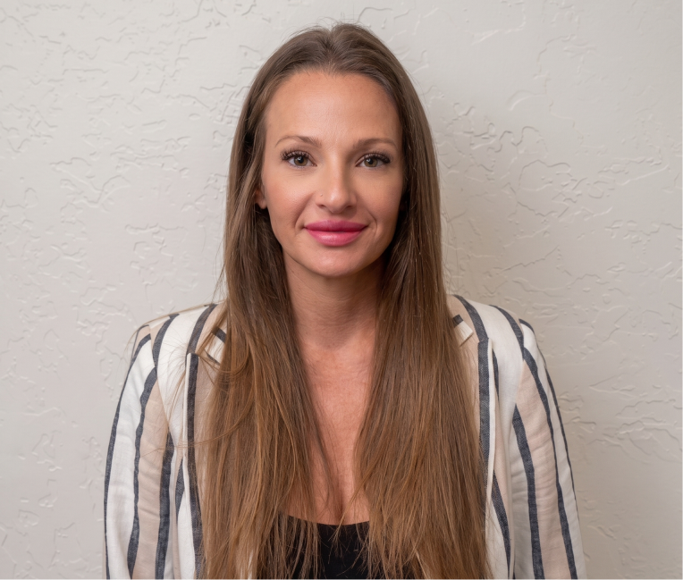 Portrait of Cherie Frias, part of the dedicated management team at La Villa Elms Apartments in El Reno, OK.